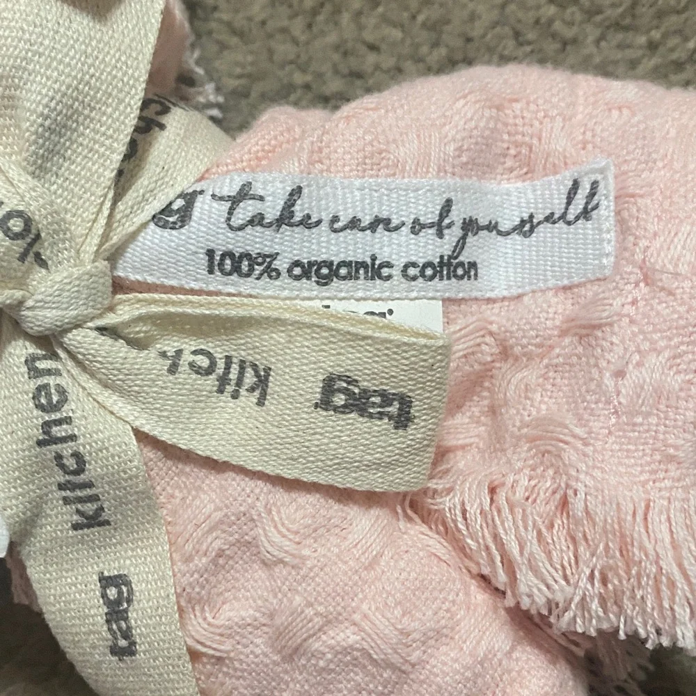 Pink Textured Cloth Set - Picture 3 of 6
